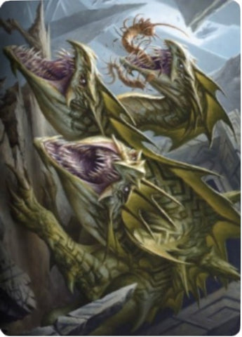 Image for Grakmaw, Skyclave Ravager Art Card (76) [Art Series: Zendikar Rising]