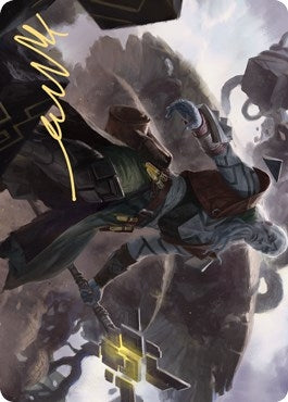 Image for Orah, Skyclave Hierophant Art Card (Gold-Stamped Signature) (79) [Art Series: Zendikar Rising]