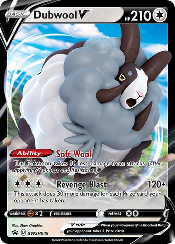 Image for Dubwool V - SWSH049 (SWSH049) [SWSH: Sword & Shield Promo Cards]