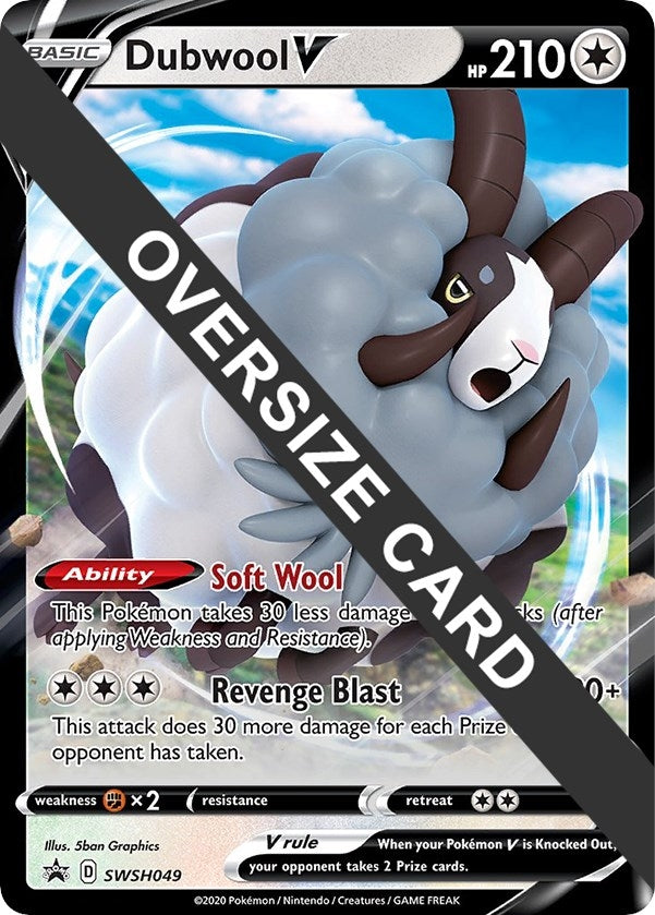 Image for Dubwool V (SWSH049) [Jumbo Cards]