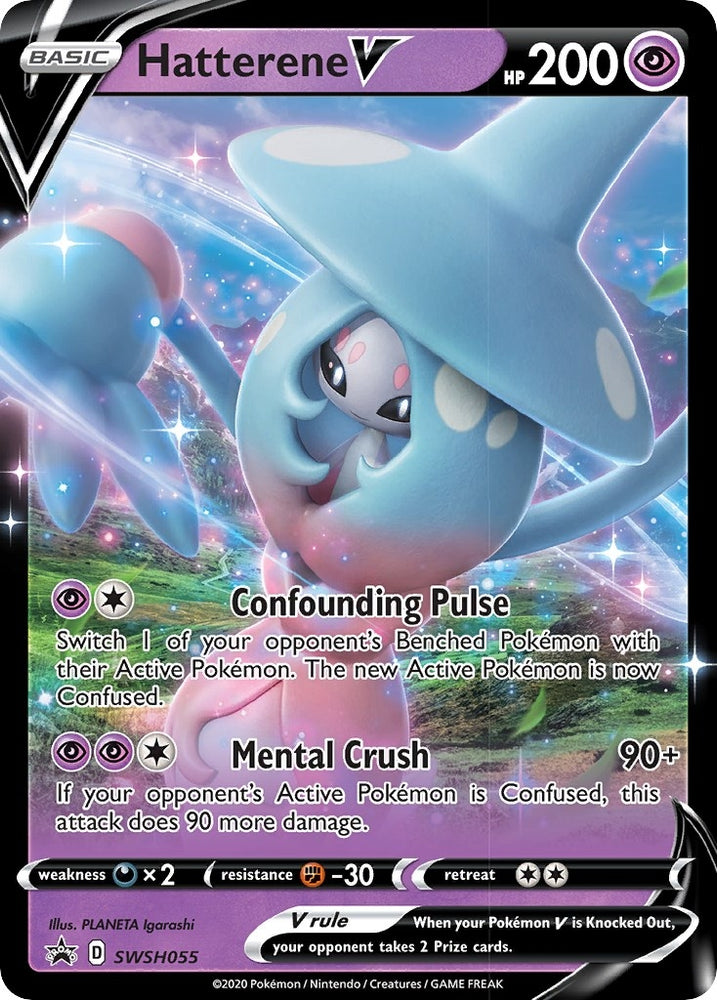 Image for Hatterene V - SWSH055 (SWSH055) [SWSH: Sword & Shield Promo Cards]