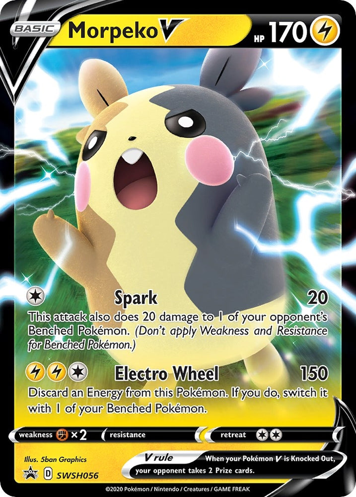 Image for Morpeko V - SWSH056 (SWSH056) [SWSH: Sword & Shield Promo Cards]