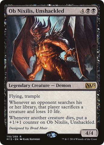 Image for Ob Nixilis, Unshackled (110) [Promo Pack: Zendikar Rising]