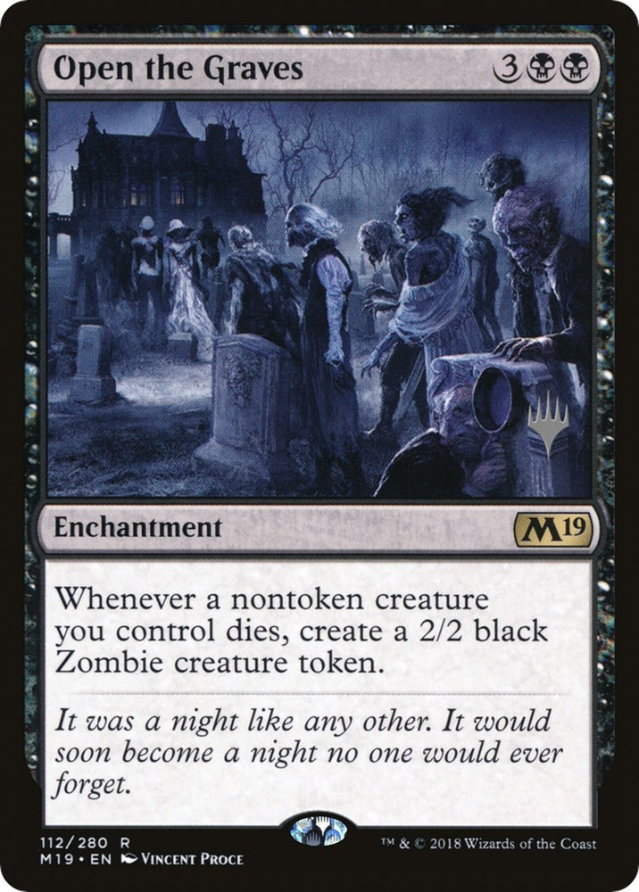 Image for Open the Graves (112) [Promo Pack: Zendikar Rising]