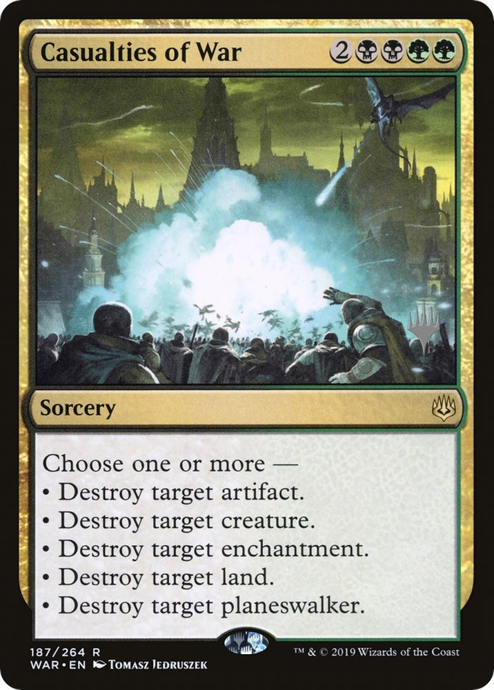 Image for Casualties of War (187) [Promo Pack: Zendikar Rising]