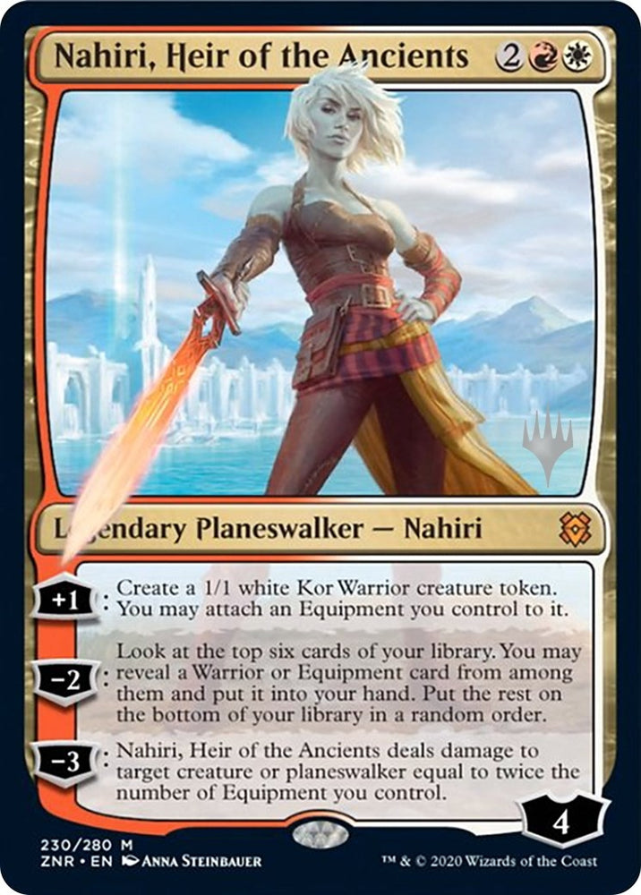 Image for Nahiri, Heir of the Ancients (230) [Promo Pack: Zendikar Rising]