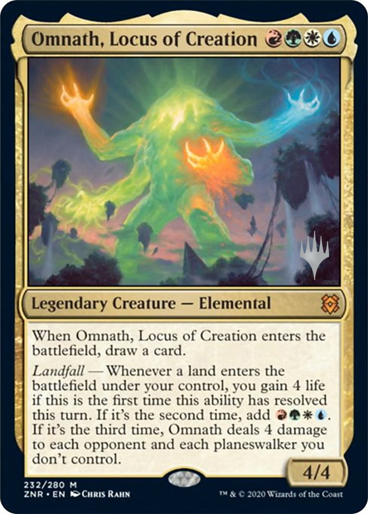 Image for Omnath, Locus of Creation (232) [Promo Pack: Zendikar Rising]