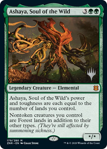 Image for Ashaya, Soul of the Wild (179) [Promo Pack: Zendikar Rising]