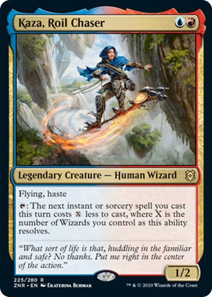 Image for Kaza, Roil Chaser (225) [Promo Pack: Zendikar Rising]