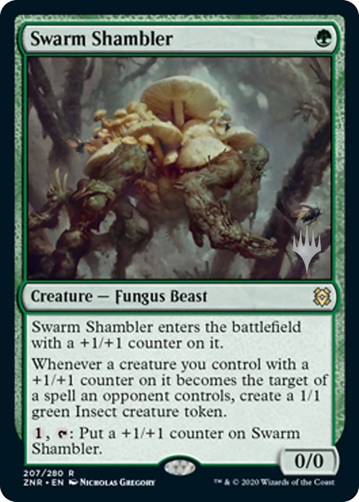Image for Swarm Shambler (207) [Promo Pack: Zendikar Rising]