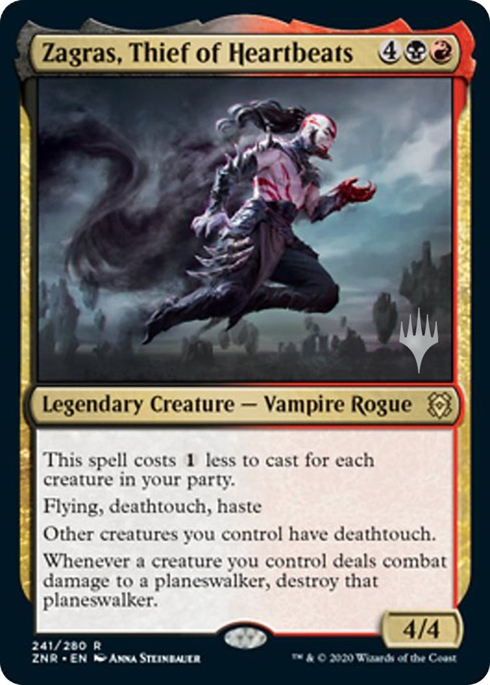 Image for Zagras, Thief of Heartbeats (241) [Promo Pack: Zendikar Rising]