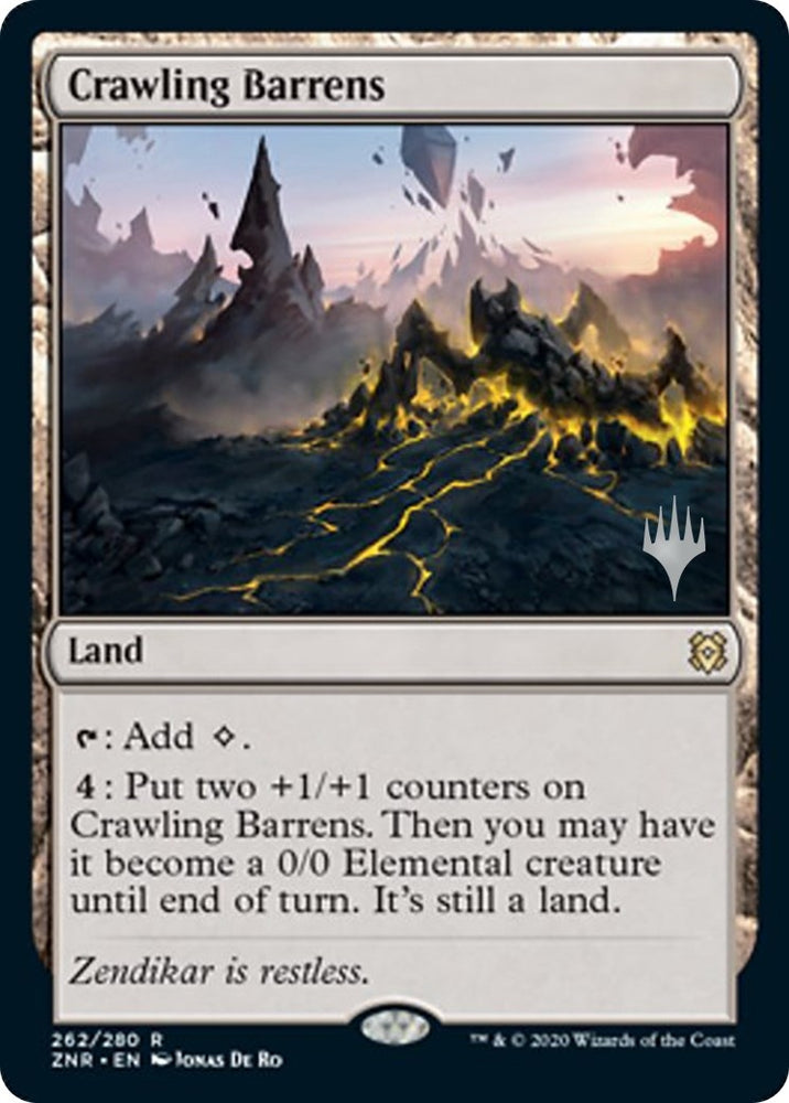 Image for Crawling Barrens (262) [Promo Pack: Zendikar Rising]