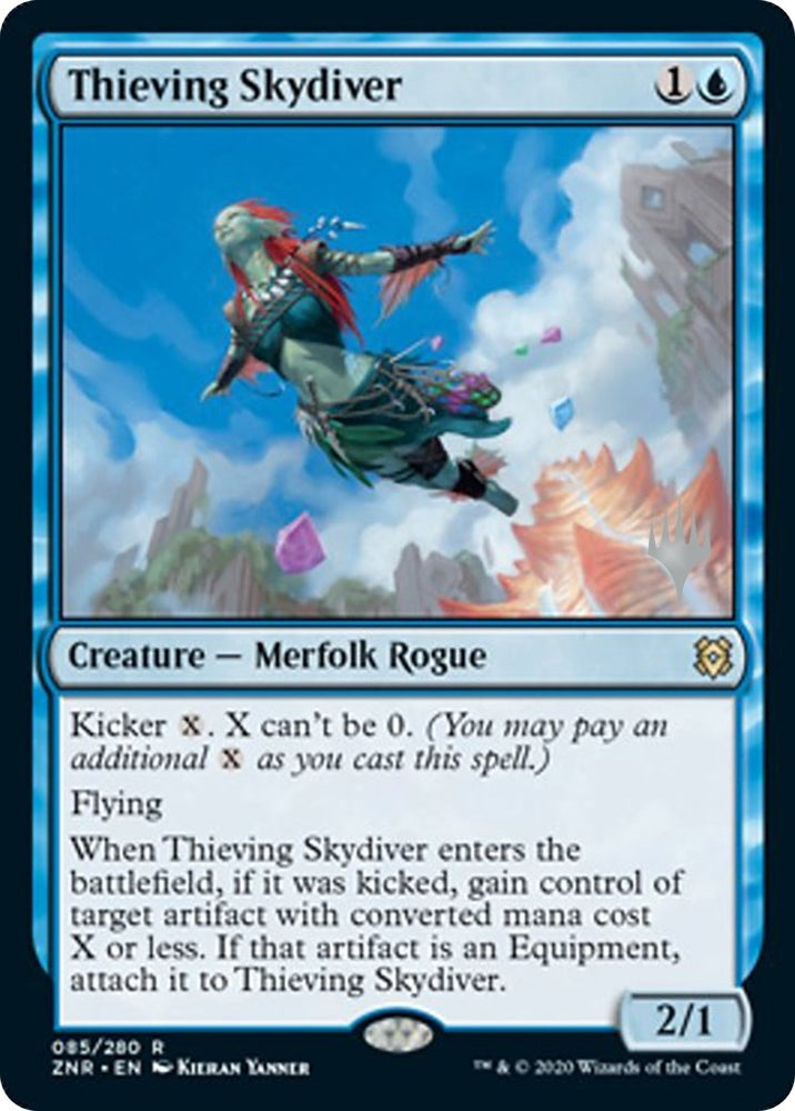 Image for Thieving Skydiver (85) [Promo Pack: Zendikar Rising]