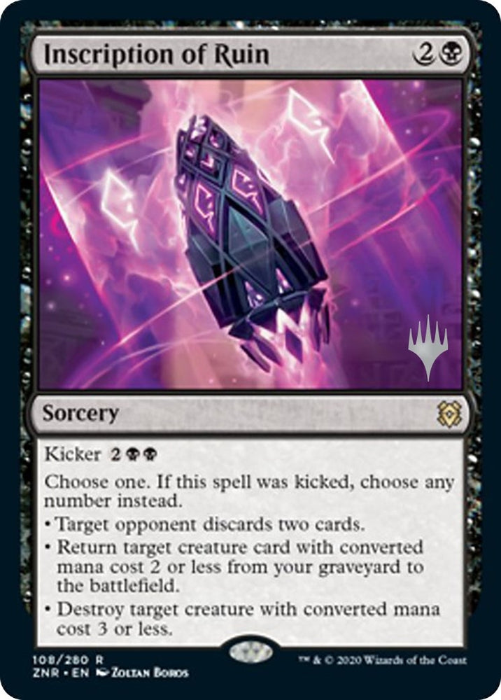Image for Inscription of Ruin (108) [Promo Pack: Zendikar Rising]