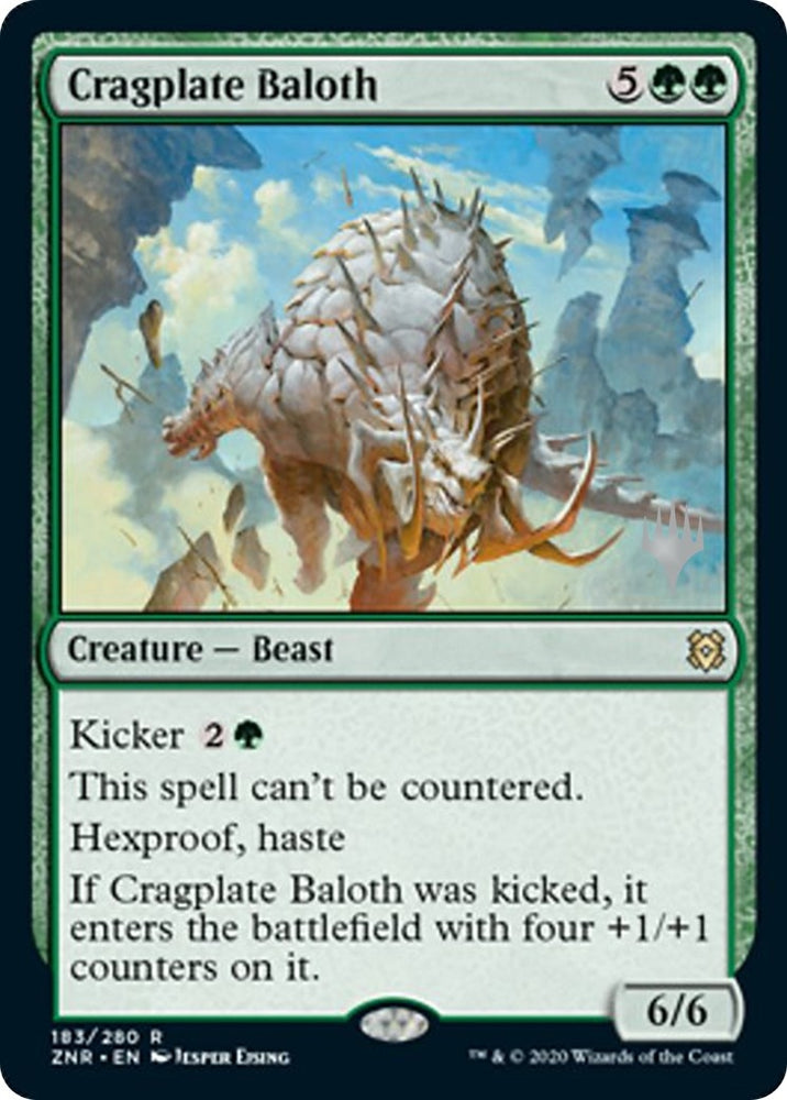 Image for Cragplate Baloth (183) [Promo Pack: Zendikar Rising]