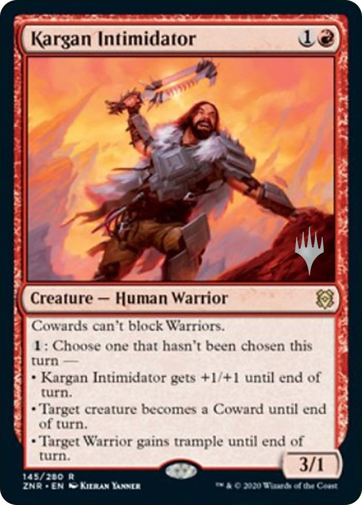 Image for Kargan Intimidator (145) [Promo Pack: Zendikar Rising]