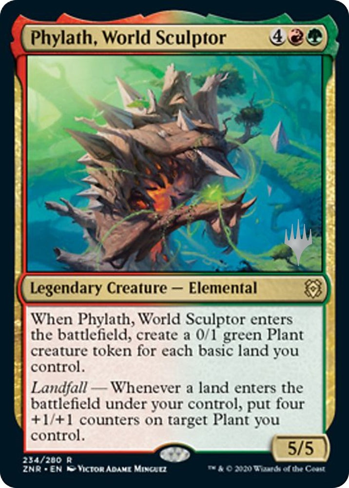 Image for Phylath, World Sculptor (234) [Promo Pack: Zendikar Rising]