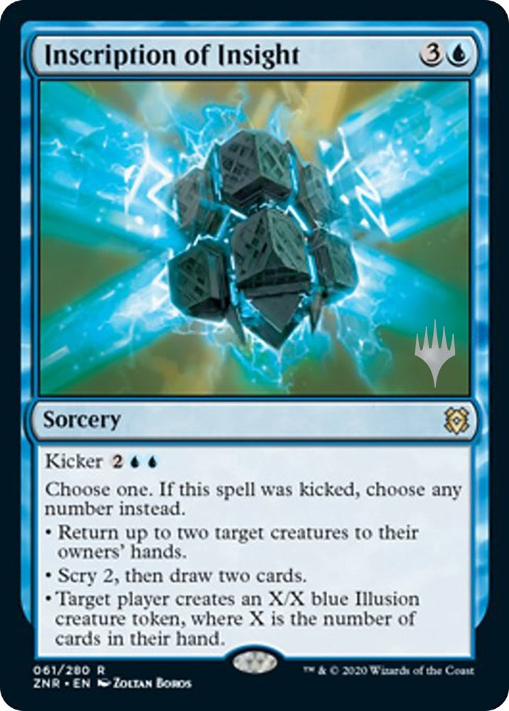 Image for Inscription of Insight (61) [Promo Pack: Zendikar Rising]