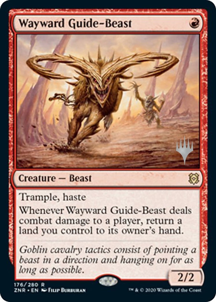 Image for Wayward Guide-Beast (176) [Promo Pack: Zendikar Rising]