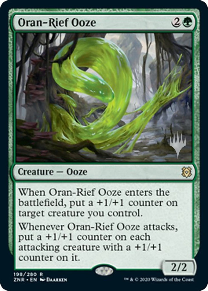 Image for Oran-Rief Ooze (198) [Promo Pack: Zendikar Rising]