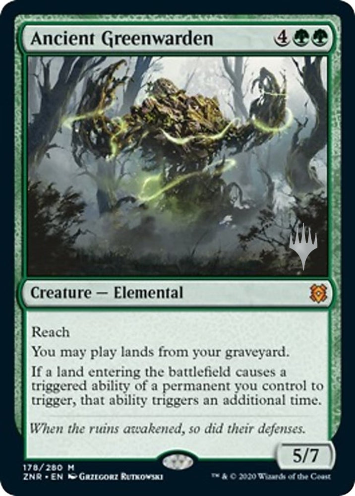 Image for Ancient Greenwarden (178) [Promo Pack: Zendikar Rising]