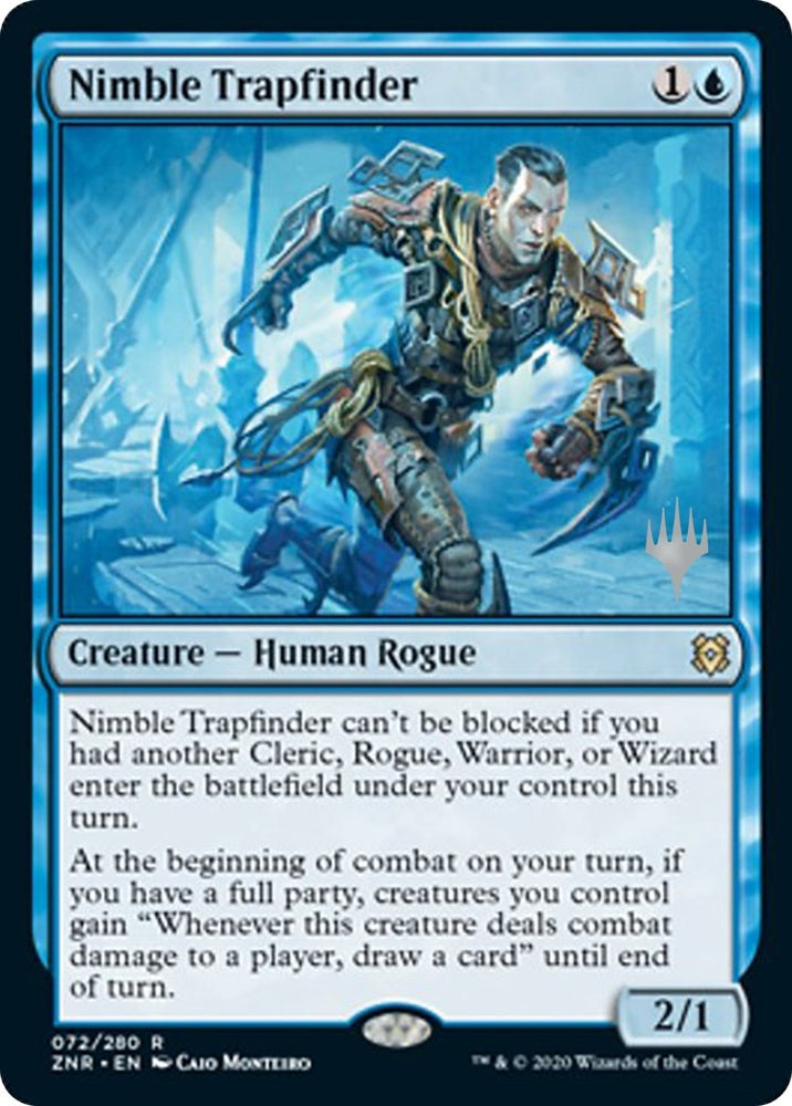 Image for Nimble Trapfinder (72) [Promo Pack: Zendikar Rising]