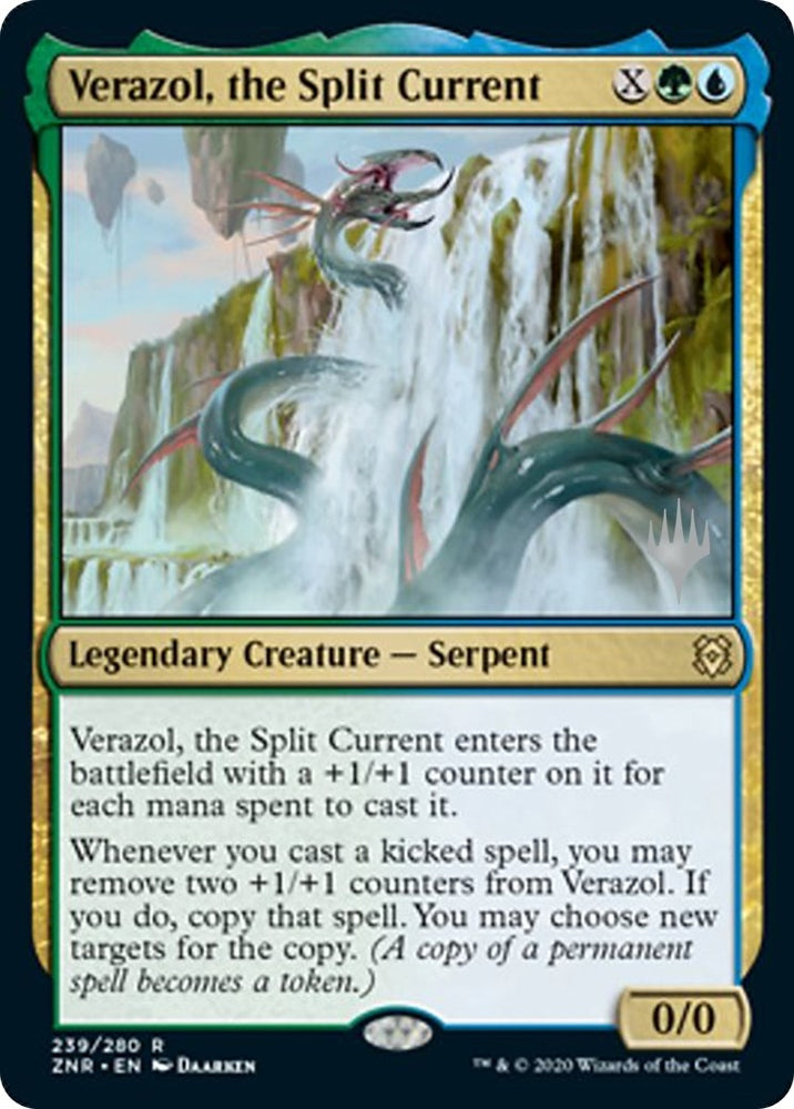 Image for Verazol, the Split Current (239) [Promo Pack: Zendikar Rising]