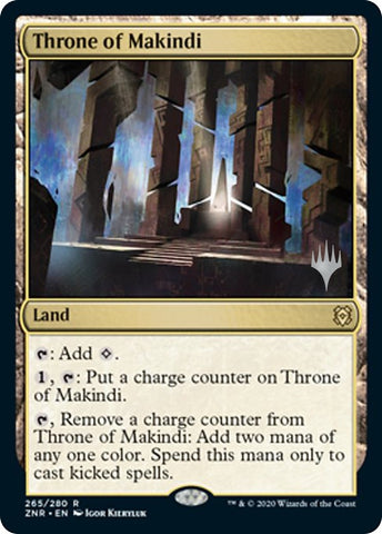Image for Throne of Makindi (265) [Promo Pack: Zendikar Rising]