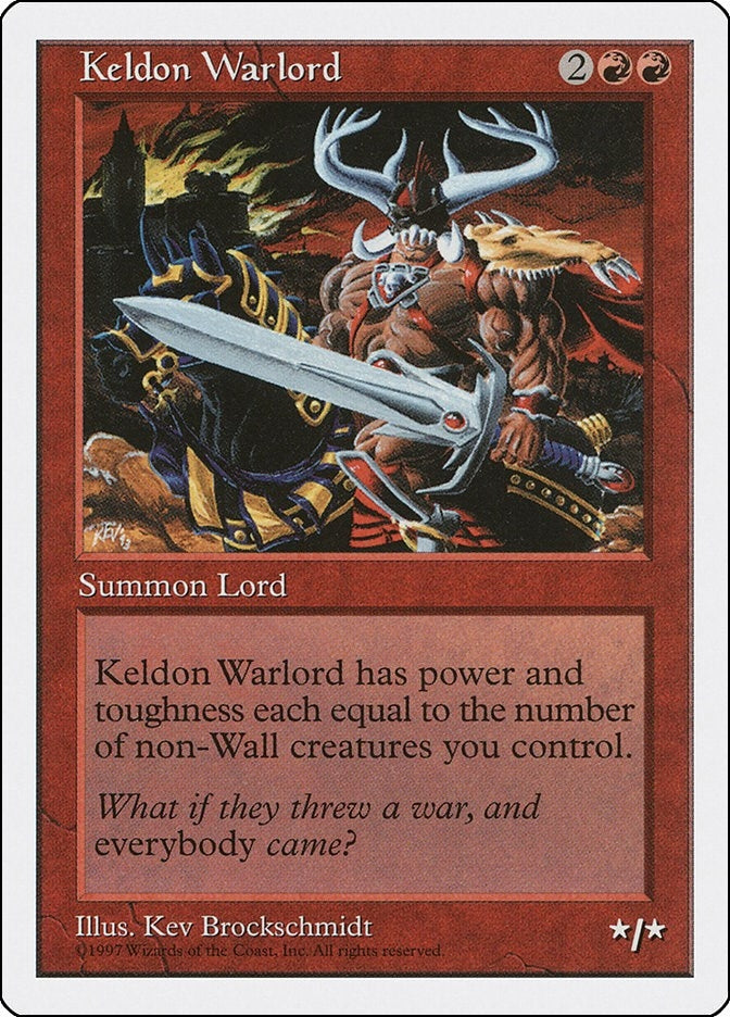 Image for Keldon Warlord [Fifth Edition]