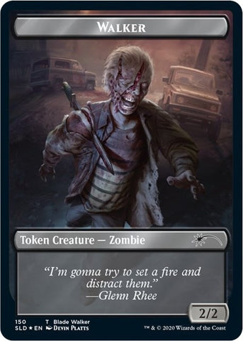 Image for Walker (Blade Walker // Winslow) Double-sided Token (150) [Secret Lair Drop Series]