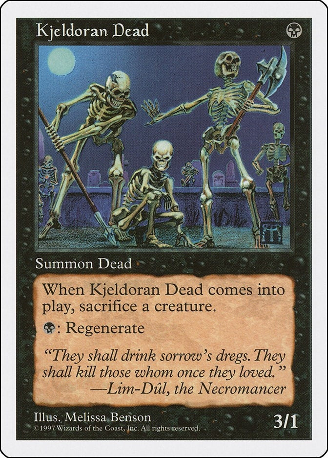 Image for Kjeldoran Dead [Fifth Edition]