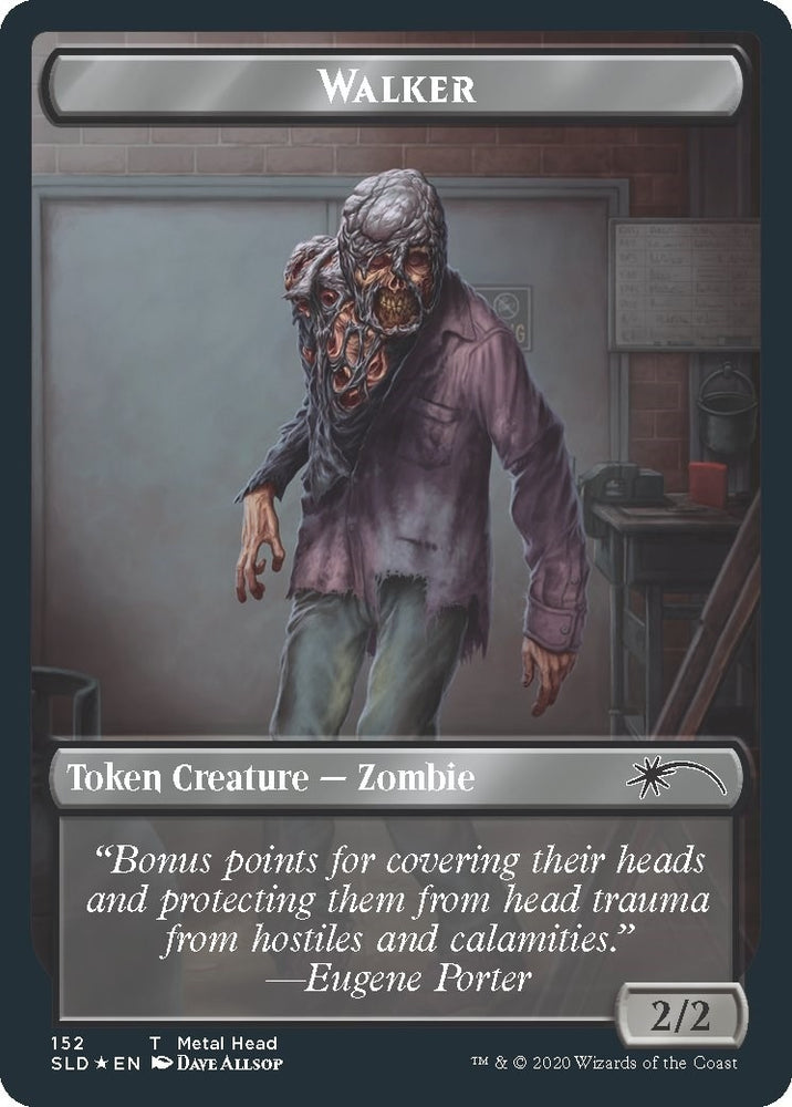 Image for Walker (Metal Head // Treasure) Double-sided Token (152) [Secret Lair Drop Series]