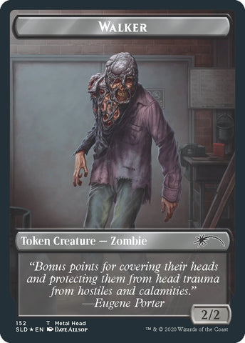 Image for Walker (Metal Head // Treasure) Double-sided Token (152) [Secret Lair Drop Series]