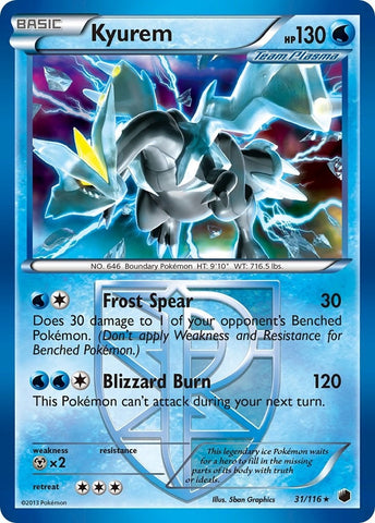 Image for Kyurem (031/116) [Deck Exclusives]