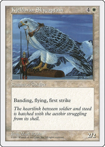 Image for Kjeldoran Skycaptain [Fifth Edition]