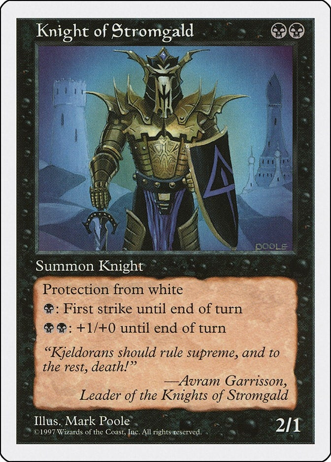 Image for Knight of Stromgald [Fifth Edition]