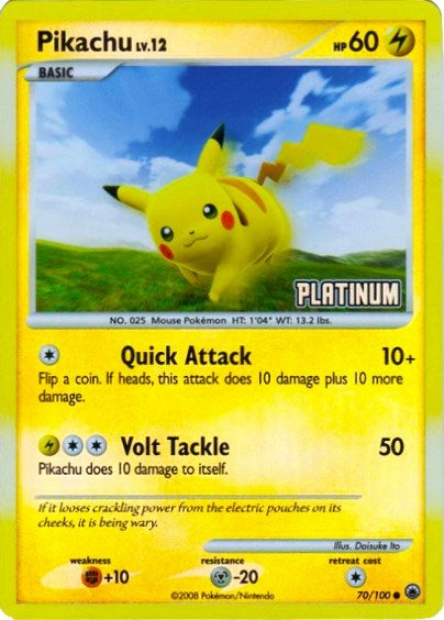 Image for Pikachu (070/100) [Burger King Promos]
