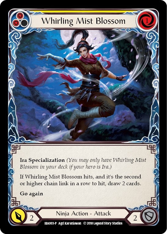 Image for Whirling Mist Blossom (IRA003) (Welcome Deck: Ira) - Flesh and Blood TCG