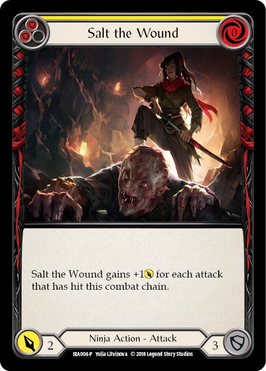 Image for Salt the Wound (IRA004) (Welcome Deck: Ira) - Flesh and Blood TCG