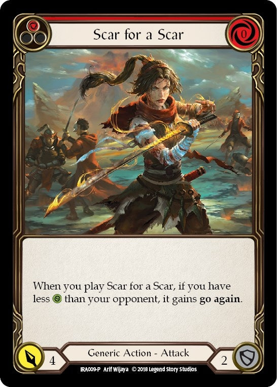 Image for Scar for a Scar (IRA009) (Welcome Deck: Ira) - Flesh and Blood TCG