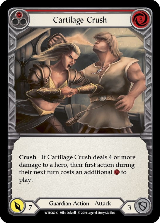 Image for Cartilage Crush (Red) (WTR060) (Welcome to Rathe) - Flesh and Blood TCG