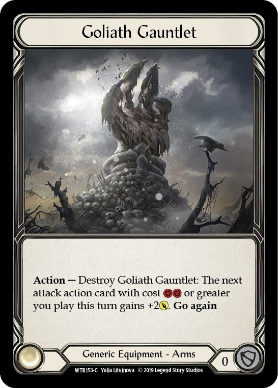 Image for Goliath Gauntlet (WTR153) (Welcome to Rathe) - Flesh and Blood TCG
