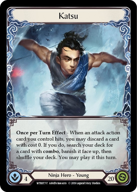 Image for Katsu // Seismic Surge (WTR077 // WTR075) (Welcome to Rathe) - Flesh and Blood TCG