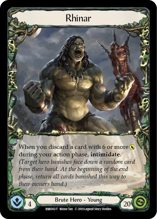 Image for Rhinar (RNR002) (Hero Deck: Rhinar) - Flesh and Blood TCG