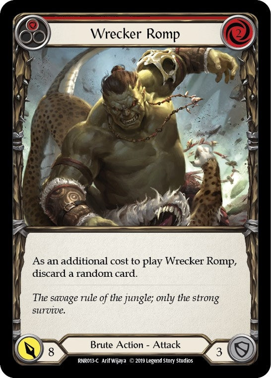 Image for Wrecker Romp (Red) (RNR013) (Hero Deck: Rhinar) - Flesh and Blood TCG