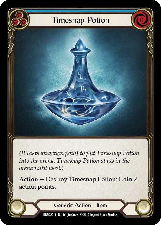 Image for Timesnap Potion (RNR029) (Hero Deck: Rhinar) - Flesh and Blood TCG