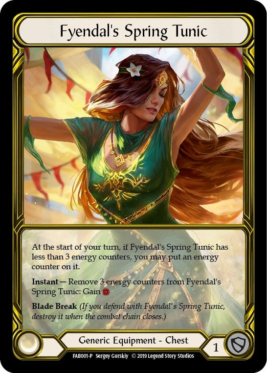 Image for Fyendal's Spring Tunic (Golden) - FAB001 (FAB001) (Flesh and Blood: Promo Cards) - Flesh and Blood TCG