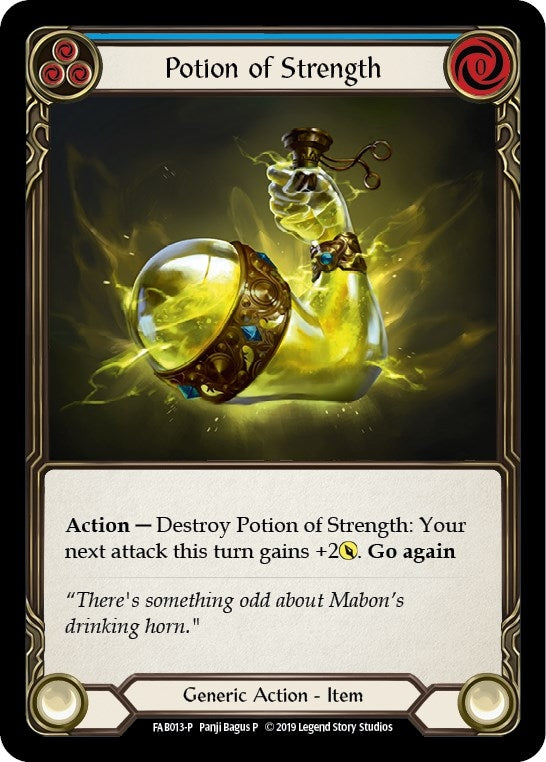 Image for Potion of Strength - FAB013 (FAB013) (Flesh and Blood: Promo Cards) - Flesh and Blood TCG