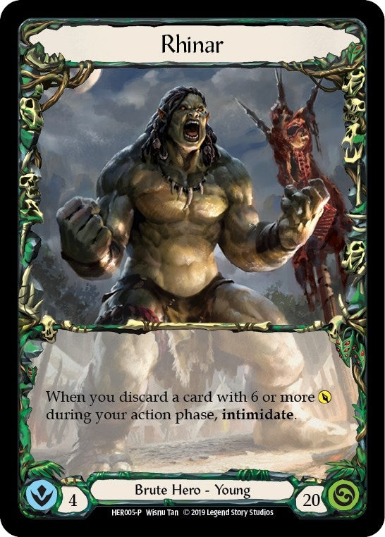 Image for Rhinar - HER005 (HER005) (Flesh and Blood: Promo Cards) - Flesh and Blood TCG