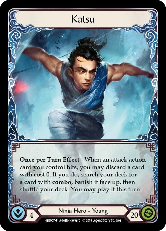 Image for Katsu - HER007 (HER007) (Flesh and Blood: Promo Cards) - Flesh and Blood TCG